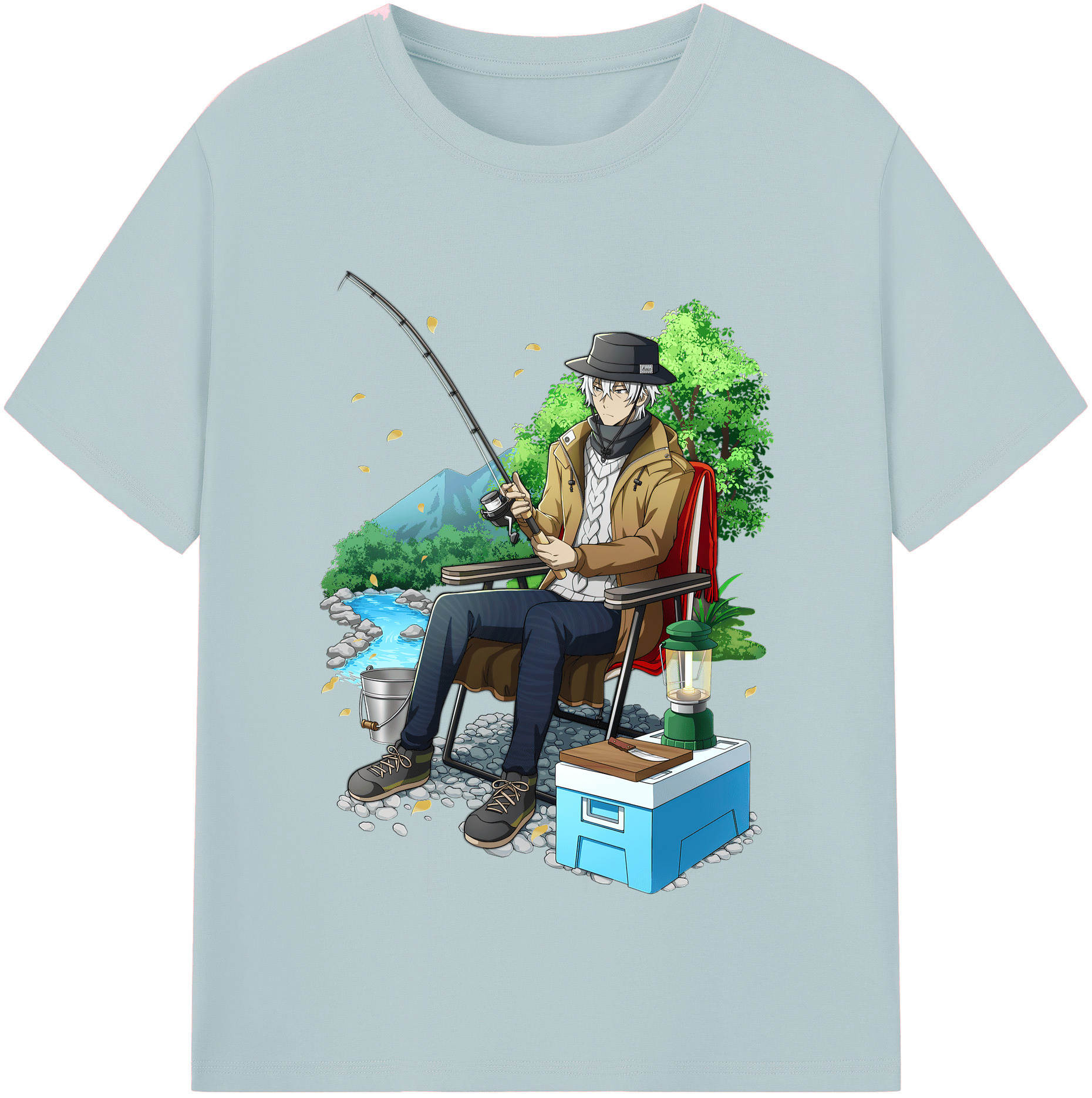 （画像用） 文豪ストレイドッグス Bungo Stray Dogs 綿100％半袖Tシャツ（フロントプリント）